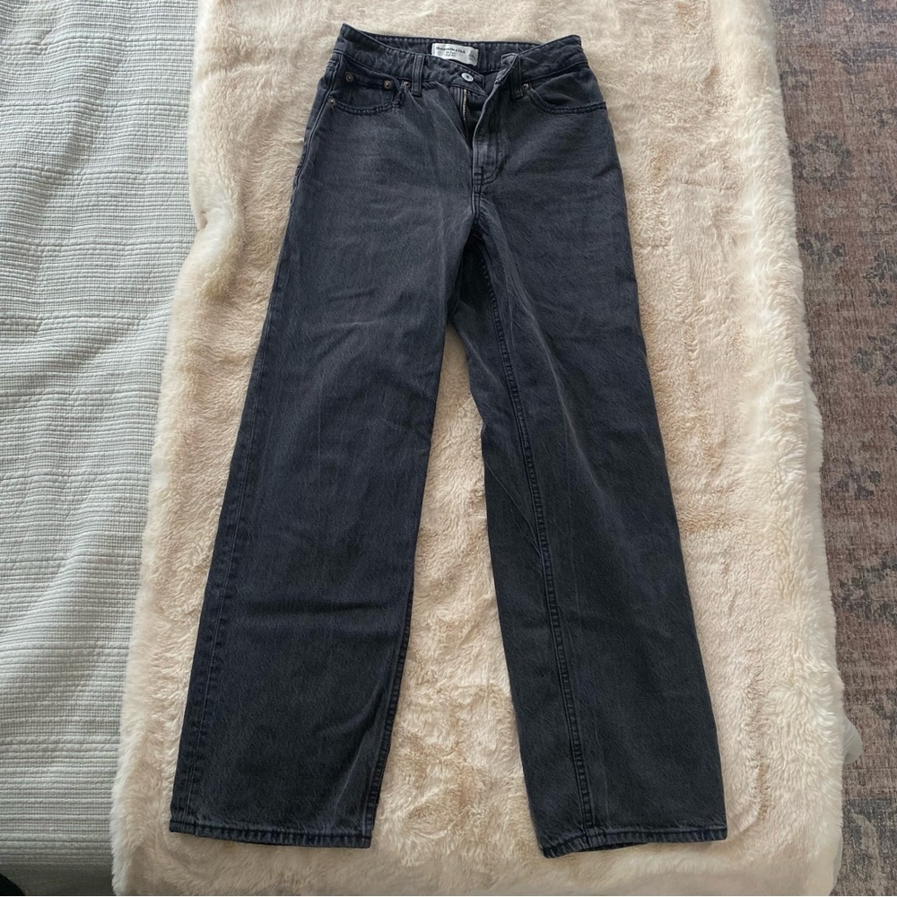 Black Abercrombie and fitch jeans